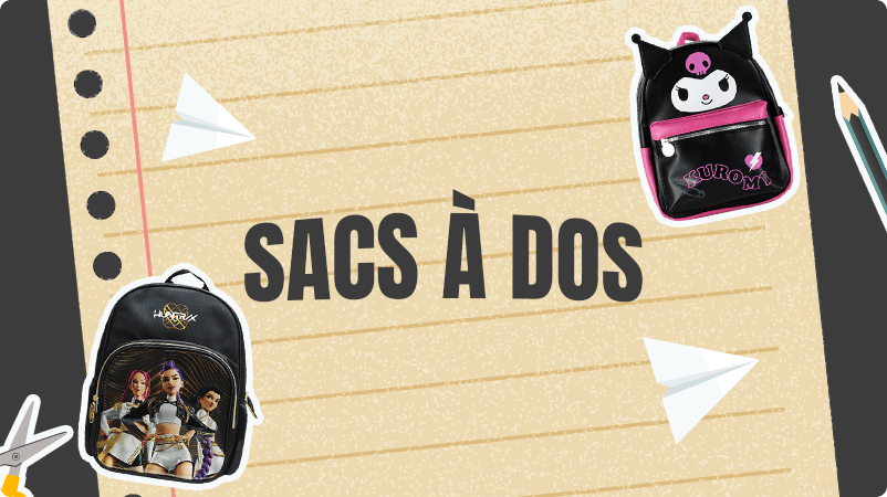 Les sacs à dos, véritables compagnons de la rentrée
