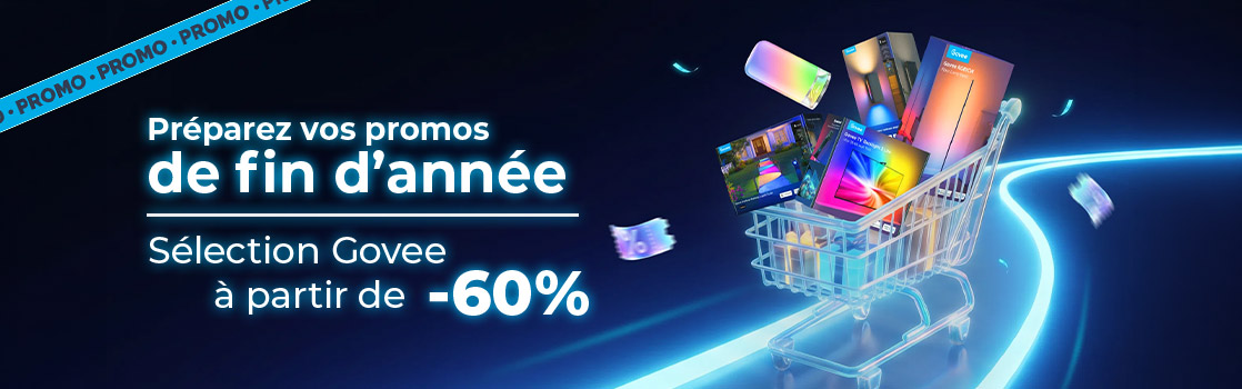 Bannière Govee Promo