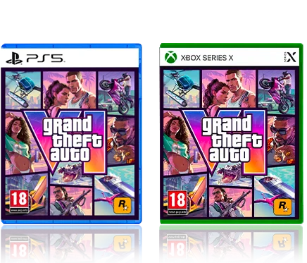 GTA VI cover art for the PS5 and XBOX Series X editions