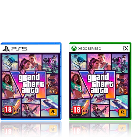 GTA VI, sortie le 19 novembre 2026 sur PS5 et XBOX Series X|S : jaquettes des deux éditions