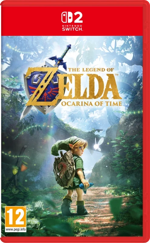 Jaquette de The Legend of Zelda: Ocarina of Time sur Nintendo Switch 2, sortie le 5 novembre 2026