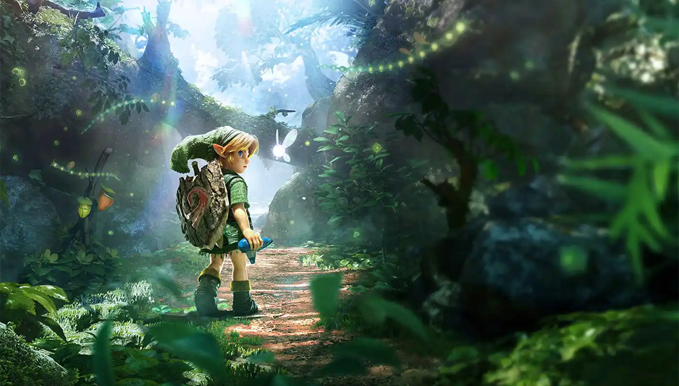 Visuel officiel de The Legend of Zelda: Ocarina of Time sur Nintendo Switch 2