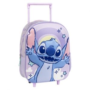 SAC A DOS A ROULETTES ENFANT STITCH