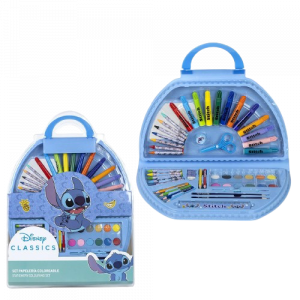 SET ARTS PLASTIQUES STITCH 50 PCES