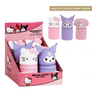 ASSORT TROUSSE SILICONE HELLO KITTY