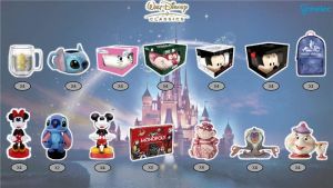 ASSORTIMENT DISNEY V2 52pcs