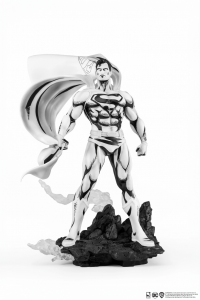 FIGURINE DC HEROES - SUPERMAN NOIR & BLANC