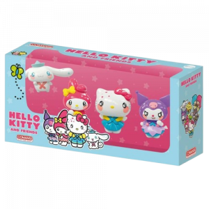 FIGURINES HELLO KITTY - HELLO KITTY (PACK DE 4)