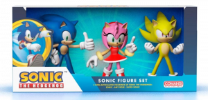 FIGURINES SONIC - SUPER SONIC (PACK DE 3)