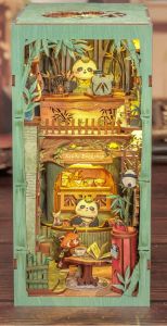BOOK NOOK - LIBRAIRIE PANDA - DÉCOR MINIATURE