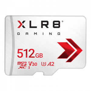 PNY CARTE MICRO SDXC XLR8 GAMING CLASS 512GB