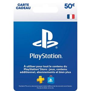 PS LIVECARDS PLAYSTATION 50E