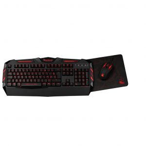 Drakkar Raider Pack 3 en 1 Clavier + Souris + Tapis de souris