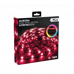 Aurora bande LED Music Sync 10m - Prise secteur