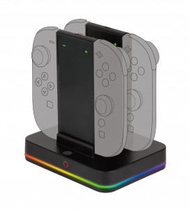 Station de recharge Joy-cons RGB (x4)