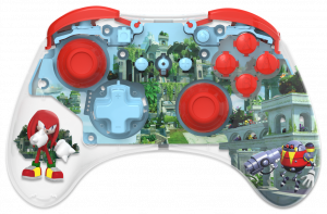 Manette filaire REALMz: Knuckles Sky Sanctuary Zone, Pour Switch
