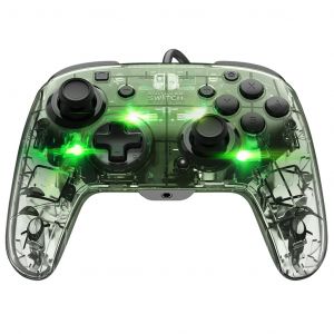 Afterglow Deluxe+ Manette sans fil transparente