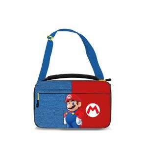 Commuter: Power Pose Mario Boîtier robuste Nintendo Bleu, Rouge