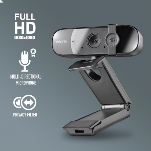 NGS WEBCAM FULL HD USB + MICROPHONE