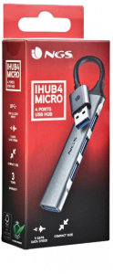 NGS iHUB 4 MICRO (4 PORTS USB 3.2 et 2.0)
