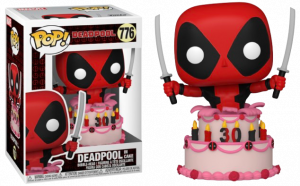 Figurine Pop! Deadpool (gâteau d'anniversaire) 
