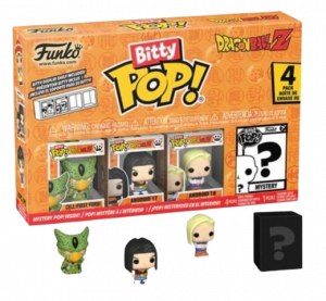 BITTY POP DBZ - CELL 4 PCES