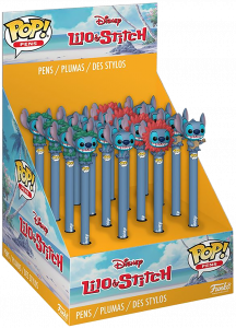 ASST STYLO FIGURINE : STITCH - DISPLAY 16 PCS