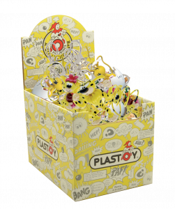 BOITE PRESENTOIR 25 PORTE-CLES ASSORTIS MARSUPILAM