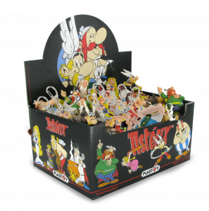 BOITE PRESENTOIR 60 PORTE-CLES ASSORTIS ASTERIX