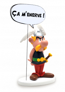 FIGURINE DE COLLECTION BULLE ASTERIX : CA M'ENERV