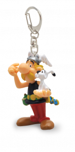 PORTE-CLES ASTERIX ET IDEFIX