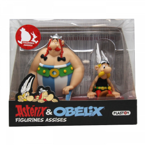 FIGURINE PVC - ASTERIX & OBELIX ASSIS