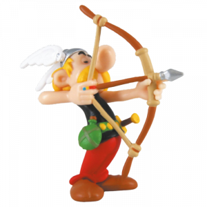 FIGURINE PVC - ASTERIX TIR A L'ARC