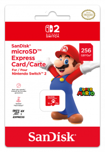SWITCH 2 MICRO SD EXPRESS 256 Go SanDisk