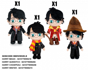 HP HARRY ASST PELUCHE 29CM