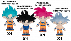 DBS GOKU ASST PELUCHE 29CM