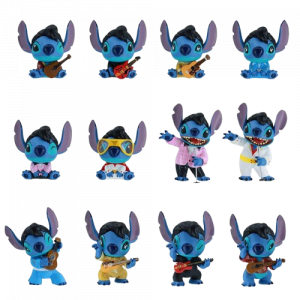 MINI FIGURINES STITCH ELVIS BLIND BAG (48 PCES)