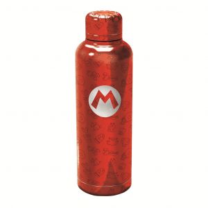 Bouteille en Acier Inoxydable Super Mario (rouge)