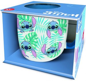 ELITE MUG CERAMIQUE STITCH ALOHA 385ML