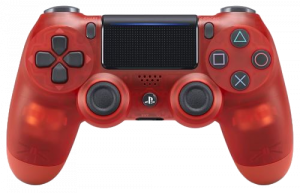 DUALSHOCK REFURB CRYSTAL RED P4