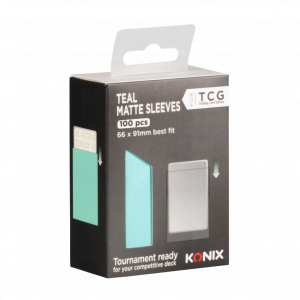 TCG Teal matte sleeves 100 pcs
