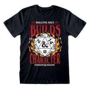 T-SHIRT D&D BUILDS CHARACTER L