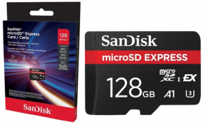 SANDISK CARTE MICRO SD EXPRESS 128GB SWITCH2