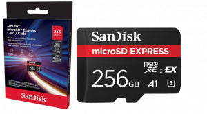 SANDISK CARTE MICRO SD EXPRESS 256GB SWITCH2