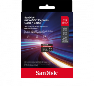 SANDISK CARTE MICRO SD EXPRESS 512GB SWITCH