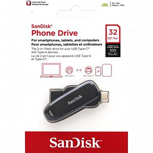 SANDISK PHONE CLE USB 32Go USB 3.2 GEN 1 / USBC NO