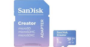 SANDISK MICROSD CREATOR UHS 1TB 190/130MB/S