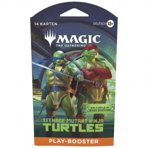 MTG: TMNT TORTUES NINJA - BOOSTER DE JEU (SLEEVED)