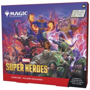 MTG: MARVEL SUPER HEROES - SCENE BOX (ANGLAIS)