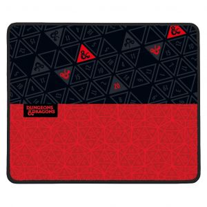 Tapis de souris Red & Black - Dungeons & Dragons